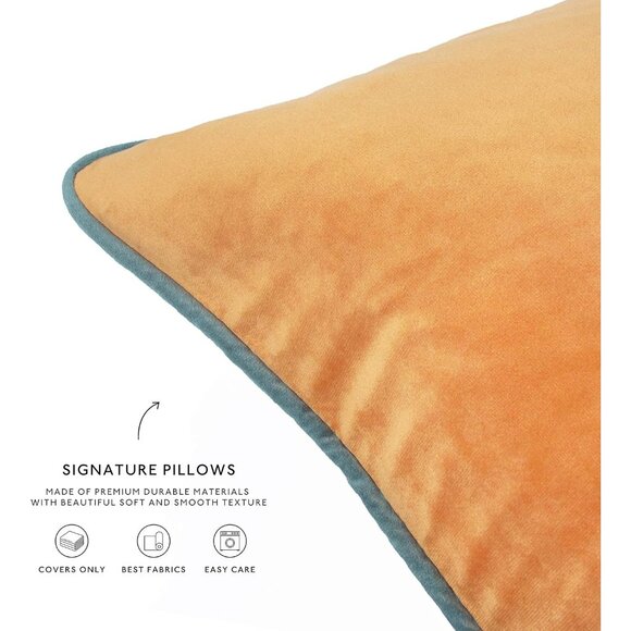 Pillow Covers Cushion Cases Decorative Throw Modern Double-Sided Set 4 18x18" - Picture 7 of 9